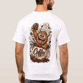 T-shirt Monstre du Café (Dos)