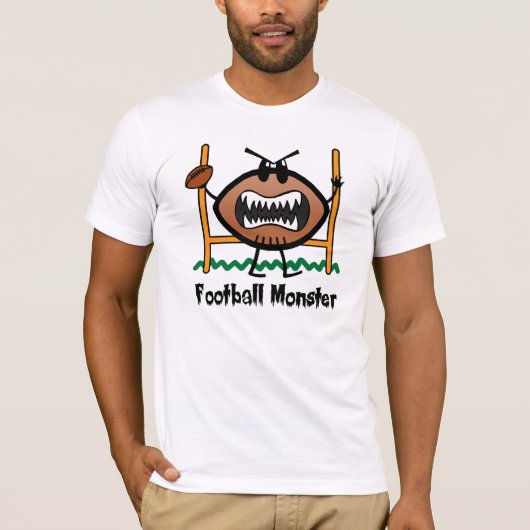 T-shirt Monstre du football (Devant)