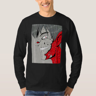 T-shirt Monstre Evil Graphisme Démon Devil Harajuku