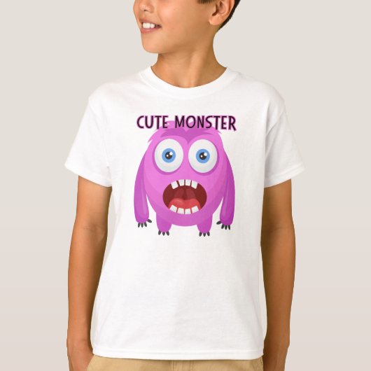 T-shirt Monstre mignon (Devant)