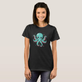 T-shirt monstre octopique Octopus 1 (Devant entier)