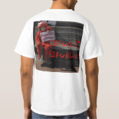 T-shirt Monstre rouge coco d'impôts de République ancienne (Dos)