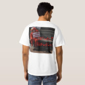 T-shirt Monstre rouge coco d'impôts de République ancienne (Dos entier)