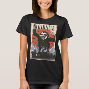 T-shirt Monstre Slothzilla Sloth Asia