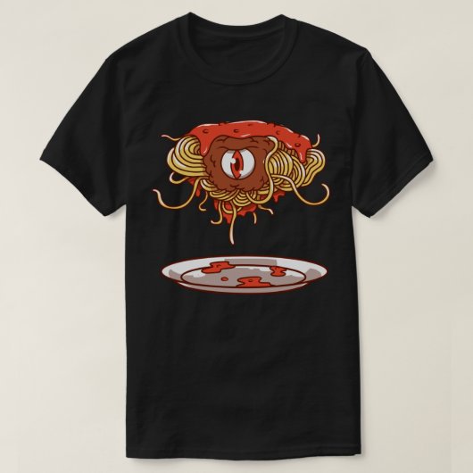 T-shirt Monstre Spaghetti (Design devant)