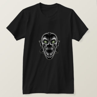 T-shirt Monstre Vampire Néon Graphique 
