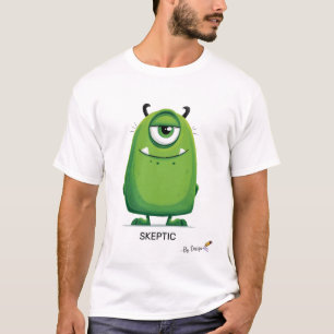 T-shirt Monstre Vert   SCEPTIQUE - De Conception   Amusant
