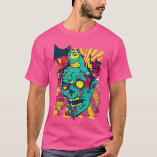 T-shirt Monstre Zombie en colère