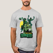 T-shirt Monstre Zombie Halloween (Devant)