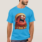 T-shirt Monstres alimentaires JOE SLOPPER MAL (Devant)