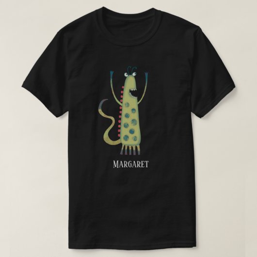 T-shirt Monstres amusants Personnalisé (Design devant)