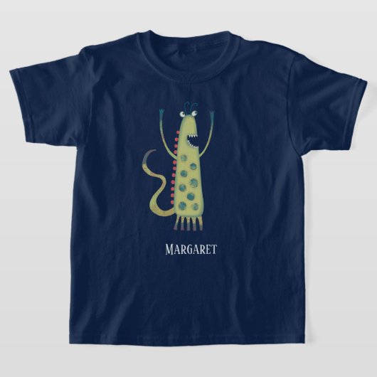 T-shirt Monstres amusants Personnalisé (Poser)