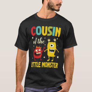 T-shirt Monstres dansant ensemble heureux cousin du petit