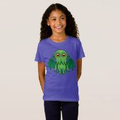T-Shirt Monstres de Cute Green (Devant entier)