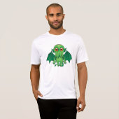 T-shirt Monstres de Cute Green (Devant entier)
