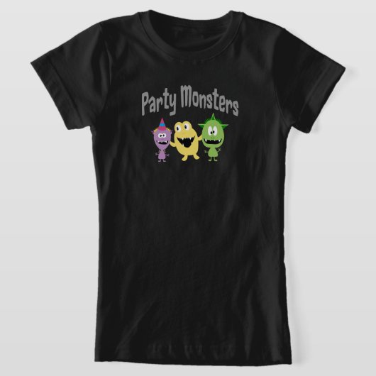 T-Shirt Monstres de la fête (Poser)