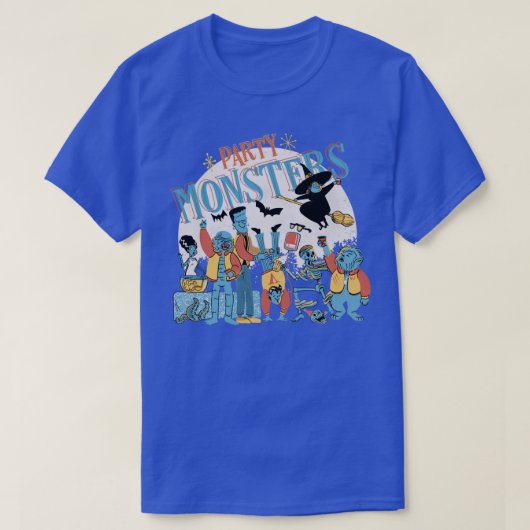 T-shirt Monstres de la fête (Design devant)