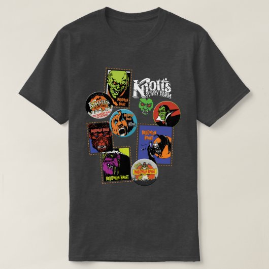 T-shirt Monstres effrayants de ferme (Design devant)