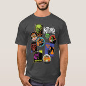 T-shirt Monstres effrayants de ferme (Devant)