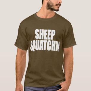 T-shirt Monstres et mystères SHEEPSQUATCH des MOUTONS