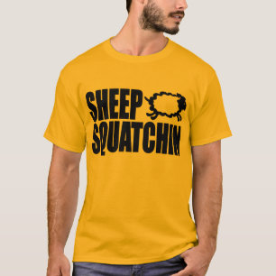 T-shirt Monstres et mystères SHEEPSQUATCH des MOUTONS