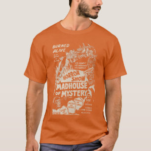 T-shirt Monstres Halloween Vintage Film d'Horreur Slasher