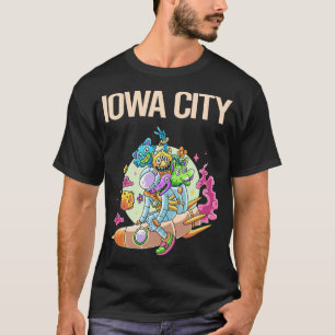 T-shirt Monstres heureux - Iowa City