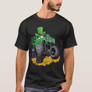T-shirt Monstres lépreux Shamrock St Patrick Day B