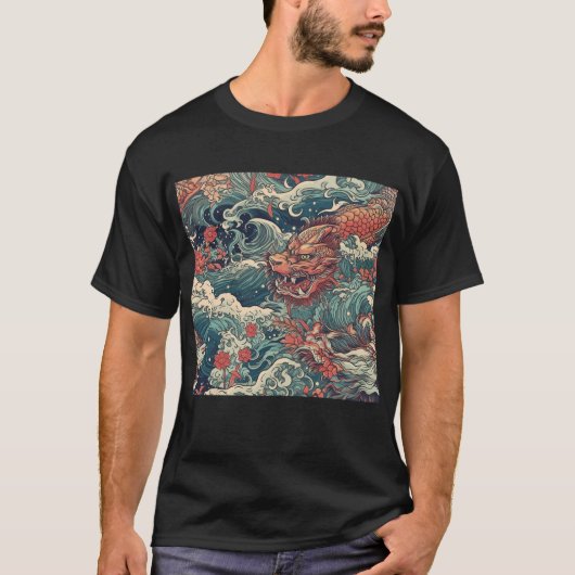 T-shirt Monstres marins (Devant)