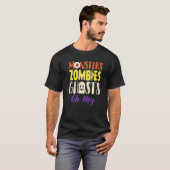 T-shirt Monstres Zombies Fantômes (Devant entier)