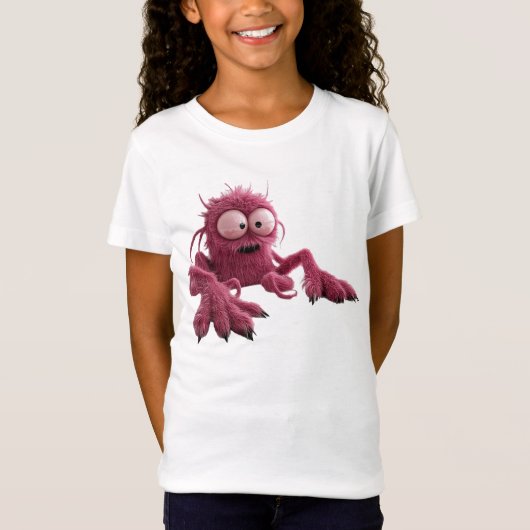 T-Shirt Monstruo rosado (Devant)