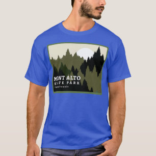 T-shirt Mont Alto State Park Pennsylvanie Forest Sunrise