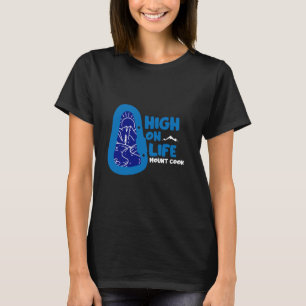 T-shirt Mont Cook Alpinisme Nouvelle-Zélande