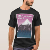 T-shirt Mont Coronet (Grunge Texture) (Devant)