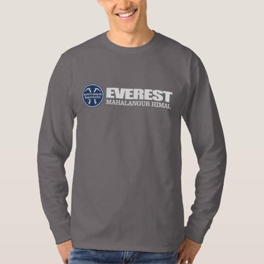 T-shirt Mont Everest (axes 2) (Devant)
