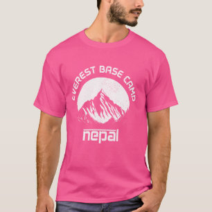 T-shirt Mont Everest Népal Montagne de l'Himalaya