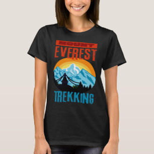 T-shirt Mont Everest Trekking Mountain Hiker Climat Népal