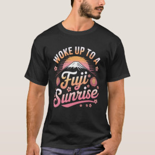 T-shirt Mont Fuji Japon Montagne Voyage Vacances Japonais