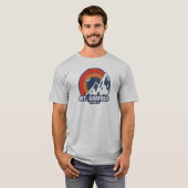 T-shirt Mont Garfield New Hampshire Sun Eagle (Devant entier)