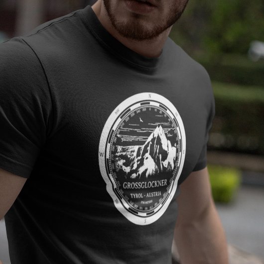 T-shirt Mont Grossglockner - Tirol Autriche Alpes