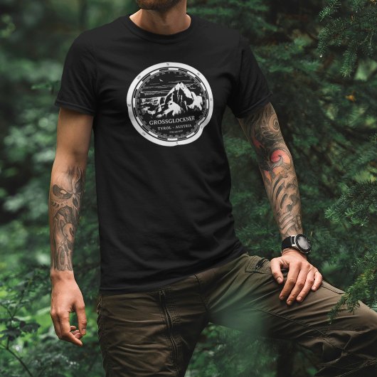 T-shirt Mont Grossglockner - Tirol Autriche Alpes