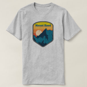 T-shirt Mont Hood Oregon Lever du soleil