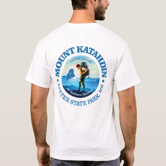 T-shirt Mont Katahdin (C) (Dos)