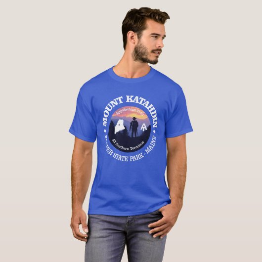 T-shirt Mont Katahdin (rd2) (Devant entier)