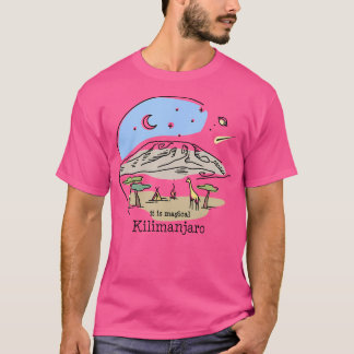 T-shirt Mont Kilimandjaro Finisseur Randonnée Afrique Trek
