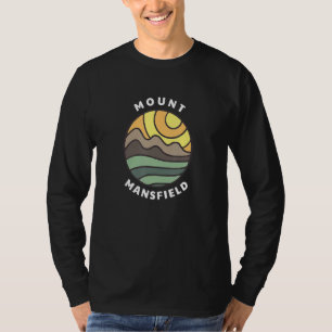 T-shirt Mont Mansfield Montagnes Vermont VT Vacation Souv