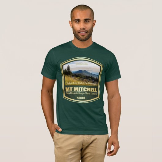 T-shirt Mont Mitchell (PF) (Devant entier)