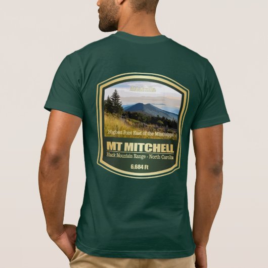 T-shirt Mont Mitchell (PF) (Dos)
