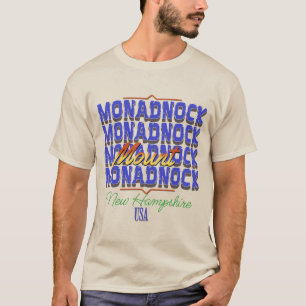 T-shirt Mont Monadnock nouveau hampshire