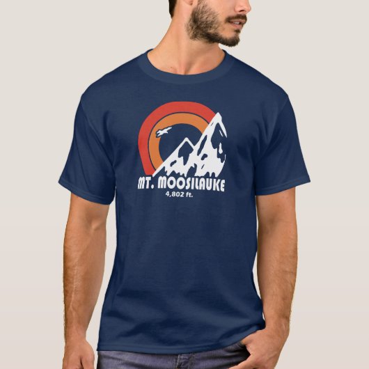 T-shirt Mont Moosilauke New Hampshire Sun Eagle (Devant)